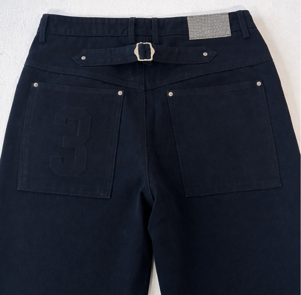Black 'Canvas Pant'