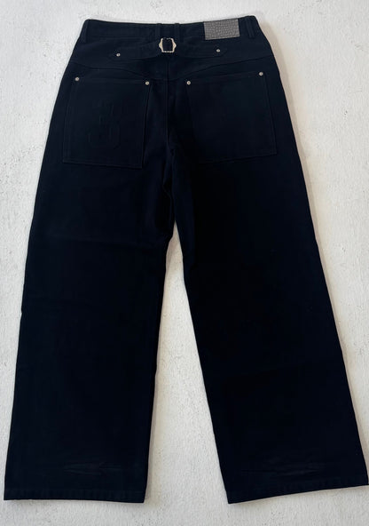 Black 'Canvas Pant'