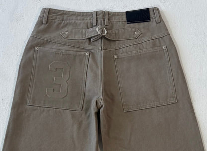 Taupe 'Canvas Pant'