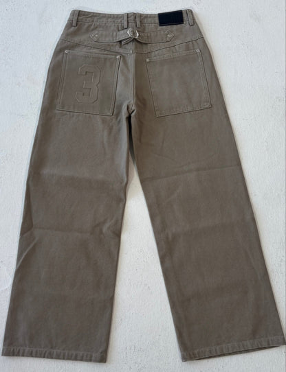 Taupe 'Canvas Pant'